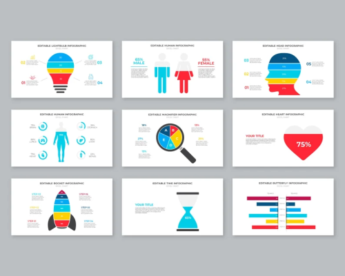 CHARTS Infographics Bundle <br> Ready to Use Infographics - Image 6