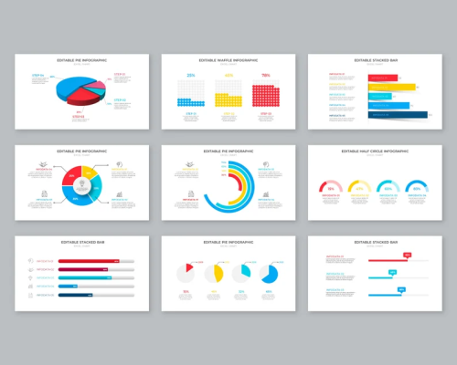 CHARTS Infographics Bundle <br> Ready to Use Infographics - Image 7