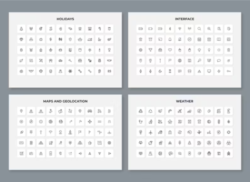 Vector Icons Bundle <br> Ready to Use Icons - Image 7